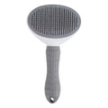 Dog Grooming Brush with Easy Clean Button.