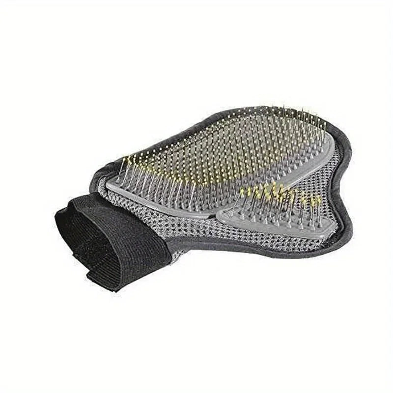 Gentle Deshedding Pet Grooming Glove.